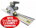 WOODSTER DIVAR55 240V PLUNGE SAW SYSTEM WITH 2 x 1.4M GUIDE RAILS, CONNECTOR & 2 x CLAMPS �219.95 Woodster Divar55 240v Plunge Saw System With 2 X 1.4m Guide Rails, Connector & 2 X Clamps
&nbsp;


The New Woodstar Divar 55 Plunge Cut Saw Is 3 In 1 Saw System, Including;
1) Plunge Saw.
2)