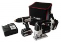 PANASONIC EYC2012LS 18V DRILL/DRIVER & JIGSAW KIT 2 x 4.2Ah & BAGwas £364.95 £319.95 Panasonic Eyc2012ls 18v Drill/driver & Jigsaw Kit 2 X 4.2ah & Bag
Contents:
Jig Saw Ey4550
Drill Driver Ey74a1
2 X Batteries Ey9l51b (18v/ 4.2ah Li-ion)
Cha