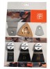 FEIN MULTIMASTER FLOORING SET OF ACCESSORIES �86.95 Fein Multimaster Flooring Set Of Accessories
&nbsp;
Contents:


﻿1 X Carbide Rasp

1 X Rigid Scraper Blade

1 X Convex Blade

1 X 65mm General Purpose Saw Blade

1 X 35mm General P