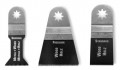 FEIN 63502127040 E-CUT SAW BLADE MIXED PACK OF 3 �42.66 
E-cut-saw Blade Multi-pack 

Consisting Of 3 Different E-cut Sawblades: 
&nbsp;
1 X E-cut Precision 65 Mm Wide,

1 X E-cut Standard 35 Mm Wide, 
1 Xe-cut Universal 44 Mm Wide. 
&nbsp;
This 