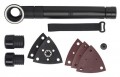 FEIN 92602081010 MULTI MASTER DUST EXTRACTION KIT �41.95 Fein 92602081010 Multi Master Dust Extraction Kit
&nbsp;
Extraction Set
2 Sanding Pads, Perforated; Sanding
Sheets, 5 Of Each, Perforated, Grit 60,
80, 120; 1 Extractor Hood With Suction
Pipe; 2