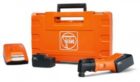 FEIN AFSC 18 18VOLT CORDLESS SUPERCUT WITH 2 x LITHIUM-iON BATTERIES, CHARGER & CASE