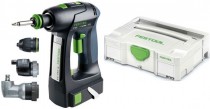FESTOOL 564328 C12Li SET CORDLESS DRILL DRIVER WITH SYSTAINER T-LOC CASE �419.95