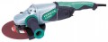 HITACHI G23MR 110V 9INCH ANGLE GRINDER 2400W �99.00 Hitachi G23mr 110v 9inch Angle Grinder 2400w  Features: Double Insulated Aluminium Housing Insulation Equivalent To Plastic Housing Vibration Absorbing Side Handle Heavy Duty 2400w Motortool Free Whee