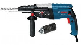BOSCH GBH2-28DFV 110V 850W SDS+ COMBI HAMMER DRILL & QUICK CHANGE CHUCK