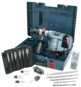 BOSCH GBH4-32DFR 240V 900W SDS+ MULTIDRILL COMBI HAMMER DRILL & ACCESSORY KIT