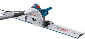 BOSCH GKT55CE 240V 1400W PROFESSIONAL PLUNGE SAW & 1 x 1.6M GUIDE RAIL