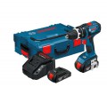 BOSCH GSB18VLi 2 Speed Mid-Range Combi 2 X 2AMP Batts in L-Boxx £174.95 Bosch Gsb18vli 2 Speed Mid-range Combi 2 X 2amp Batts In L-boxx
The Compact 18 Volt Endurance Runner With Impact Drilling Function And Compact Battery
Extremely Compact Due To Short Design (o