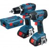 BOSCH 18V GSR 18-2-Li & GDR 18-V-Li TWIN PACK �239.95 Bosch 18v Gsr 18-2-li & Gdr 18-v-li Twin Pack
&nbsp;
Contents� Gsr 18-2-li Professional Light-size Drill/driver� Gdr 18 V-li Professional Impact Driver� 2 X 1.3ah Batteries� 45 Min Charger� L-bo