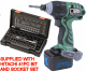 HITACHI WH12DMR 12VOLT IMPACT DRIVER 2 X 2AMP BATTERIES & 41PC BIT SET was �189.95 �159.95
