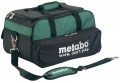 METABO 42cm TOOL BAG  �22.95 Metabo Small Tool Bag
&nbsp;
Features:


Good Quality&nbsp;toolbag

Shoulder Strap

Useful Side Pocket For Storage

Ideal For Storing 2 To 3 Cordless/mains&nbsp;tools

Use It To Build You