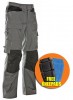 JOBMAN 2626 GRANYTE HOLSTER TROUSERS D100 W36 x L29\" GREY/BLACK + FREE KNEE PADS\" �54.95 Jobman 2626 Granyte Holster Trousers D100 W36\" X L29\" Grey/black
&nbsp;

Promotion - Includes Free Knee Pads Worth �8.99!


52% Cotton/ 48% Nylon 230 G/m

New Cut And Pocket Layout

Stronger