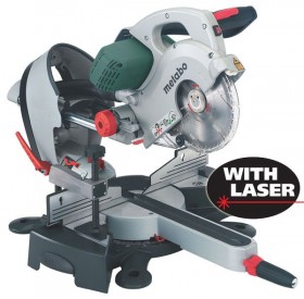 METABO KGS 216 PLUS 110V SLIDING COMPOUND MITRE SAW 216MM