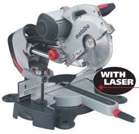 METABO KGS 254i PLUS 240V SLIDING COMPOUND MITRE SAW 254MM WITH INDUCTION MOTOR