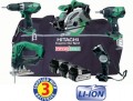 HITACHI KTL518S 18V 5 PIECE COMBI KIT WITH 3 X 3.0AH LI-ION BATTERIES �599.00 Hitachi Ktl518s 18v 5 Piece Combi Kit With 3 X 3.0ah Li-ion Batteries
&nbsp;
Contents:


﻿high Performance Combi Drill Dv18dsl

150nm Torque Impact Driver Wh18dsl/l4

135mm Max. 