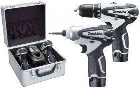 MAKITA LCT204W DF330DWE & TD090D 10.8V TWIN PACK + 2 x 1.3AMP Li-ION BATTERIES