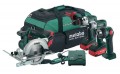 Metabo LTX4 Power Extreme 18 Volt Cordless Kit  4 Piece Kit with 3 x 3AMP li-Power Plus Batteries �515.94 Metabo 18 Volt Cordless Powerextreme Kit Containing Four Of The Most Frequentlky Asked For Machines.
Includes:
Sb18 Ltx 18 Volt Power Plus Combi Drillksa 18 Ltx: 18 Volt Powerextreme Cordless Saw Wi