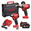 Milwaukee M18 PP2A-502X FUEL Brushless Twinpack 18 Volt 2 x 5.0Ah Li-Ion £459.95 Milwaukee M18 Pp2a-502x Fuel Twinpack 18 Volt 2 X 5.0ah Li-ion
Voltage (v): 18
Battery Pack Capacity (ah): 5.0
Battery Type: li-ion
Supplied In: hd Box
Char