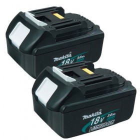 MAKITA 194204-5 2 x 18VOLT 3AMP LITHIUM-ION BATTERY (PACK OF 2)