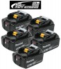 Makita BL1850B 18V 5.0Ah Li-ion Battery Pack With LED Battery Indicator (PACK OF 5) £299.95 Makita Bl1850 18v New 5.0ah Li-ion Battery Pack (pack Of 5 Batteries)
Pack Of 5 Batteries!
Features:
46 Minute Charge Time - 18v 5.0ah Li-ion Batteries Cha