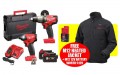 Milwaukee M18FPP2A-523X 18V Fuel Twinpack With 2 x 5.0Ah & 1 x 12V 2.0AH Li-Ion Batteries & Free Medium Heated Jacket £479.95 Milwaukee M18fpp2a-523x 18v Fuel Twinpack With 2 X 5.0ah & 1 X 12v 2.0ah Li-ion Batteries & Free Medium Heated Jacket
Buy The Milwaukee M18 Fuel Twin Pack And Get A Free M12 medium Hea