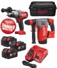 Milwaukee M18SET2U-503W M18 18V Fuel SDS+ & Combi Hammer Drill Twin Pack With 3 x 5.0Ah Li-Ion Batteries, charger & Case £669.95 Milwaukee M18set2u-503w M18 18v Fuel Sds+ & Combi Hammer Drill Twin Pack With 3 X 5.0ah Li-ion Batteries, Charger & Case
*******thunderbolt Deal While Stock Lasts*******
Contents: