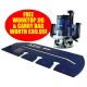 AEG OF2050 110 Volt 1/2in Router 2050Watt WAS �249.95 + AEG Worktop Jig & Bag FREE �146.76