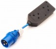 SDMO SDMR56 16 AMP X 13 AMP DOUBLE ADAPTOR �18.95 Sdmo Sdmr56 16 Amp X 13 Amp Double Adaptor