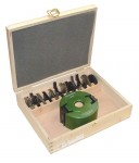 RECORD POWER UNIVERSAL PROFILE CUTTER BLOCK SET WITH 6 PROFILES 60MM was �351.36 �199.95