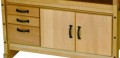 SJOBERG SM03 STORAGE MODULE �324.90 Sjoberg Sm03 Storage Modulestorage Module For Use With Sjoberg Duo Bench Only.consists Of 3 Draws And Double Cupboard.
