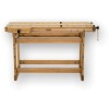 SJOBERG DUO WORKBENCH TOP & TRESTLE �409.95 Sjoberg Duo Workbench Top & Trestleversatile Vise Location Permits Left Or Right Handed Use Or Clamping Both Ends, Or Dual Clamping On The Front.supplied In A Quick-to-assemble Knock-down Format. 