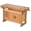 SJOBERG DUO WORKBENCH PLUS CUPBOARD & DRAWS MODULE �699.00 Sjoberg Duo Workbench Top & Trestle
&nbsp;
Features:


Made Of Attractive Slow Grown European Beech

Suitable For Right Or Left-handed Working

Versatile Four Vice Positions

Double Row