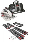 SKIL MASTERS 5866 240V 190MM 1600W CIRCULAR SAW WITH ALY BASE & CARRY BAG & GUIDE TRACK SYSTEM  �99.95