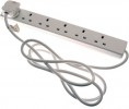 SMJ B6W2MP Extension Lead 6 Way 13a 2m �5.64 Smj B6w2mp Extension Lead 6 Way 13a 2m
