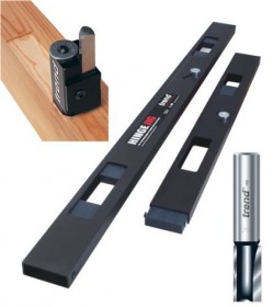 TREND H/JIG/A TWO PART HINGE JIG + TR12 CUTTER + TREND CORNER CHISEL + CASE