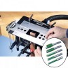 TREND MORTICE AND TENON JIG PLUS 1/4IN CUTTER SET �209.95 Trend Mortise And Tenon Jig     Plus 1/4\" Cutter Set Worth �47.50  This Innovative New Jig Enables Quick And Accurate Mortise And Tenons To Be Cut With A Router.the Jig Incorporates An Adjustable Temp