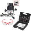 Trend T5EB 110V 1/4in Variable Speed Routers 1000W With 6pc Trend Cutter Set & Safety Specs £169.00 Trend T5eb 110v 1/4in Variable Speed Routers 1000w With 6pc Trend Cutter Set & Safety Specs
*******d&m Package Deal******
T5eb Router & Trend 6pc Cutter Set Worth £21.99! And T