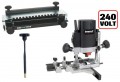 Trend T5EB 110V 1/4in Variable Speed Router 1000W + 300mm Dovetail Jig + Fine Height Adjuster £268.00 Trend T5eb 110v 1/4in Variable Speed Router 1000 Watt + 300mm Dovetail Jig + Fine Height Adjuster
+++package Deal++++
T5elb Router + 300mm Dovetail Jig Worth £109.95 + Fine Height Adjuster