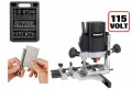 Trend T5EB 110V 1/4in Variable Speed Router 1000W + 24PC Cutter Set + Diamond Credit Card Stone £219.00 Trend T5elb 110v 1/4in Variable Speed Router 1000 Watt + 24pc Cutter Set + Diamond Credit Card Stone
+++package Deal+++
T5elb Router + 24pc Cutter Set Worth £59.99 + Craftpro Diamond Credi