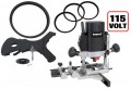 Trend T5EB 110V 1/4in Variable Speed Router 1000W + 18mm Routabout Hole Jig + 10 rings £239.00 Trend T5eb 110v 1/4in Variable Speed Router 1000w + 18mm Routabout Hole Jig + 10 Rings
+++package Deal+++
T5elb Router + 18mm Routabout Hole Cutter Jig Worth £55.36 + 10 X Routabout Rings