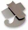 Veritas Set 3 Curved Scrapers 0.024\" Thick £8.95 Veritas Set 3 Curved Scrapers 0.024" Thick