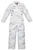 DICKIES ZIPFRONT COVERALL 40IN CHEST - WHITE �20.95 Redhawk Zip Front Coverall Dic Wd4839detail: Polyester/cotton.two Way Metal Zip Front With Studded Over Placket. Two Zipped Chest Pockets. Two Large Back Patch Pockets, One Zipped. One Rule Pocket. On