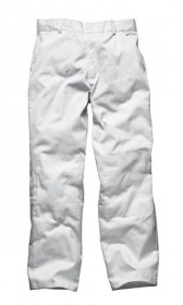 DICKIES WD824 PAINTERS TROUSERS 40IN x 32IN - WHITE