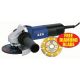 AEG WS6 240 Volt 115mm Mini Angle Grinder WAS �46.99 + FREE Diamond Blade �34.25