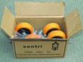SENTRIBOX 5INCH WHEEL KIT (SET OF 4) �141.95 Sentribox 5inch Wheel Kit (set Of 4)
&nbsp;
Features:


6� (150mm) Heavy Duty Wheels (eu Tested To 300kg/wheel)

2 Fixed, 2 Swivel With Brakes

Same Kit For All Sentriboxes (excl. Vanbox And 