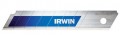 Irwin 18mm Blue Snap Off Blades (5) 10507102 �3.37 ﻿revolutionary Snap-off Blade That Lasts 3x Longer*. The Blades Are Shatterproof For Ultimate Safety, Which Makes Them Suitable For Universal Use In Most Applications, And Features Soft Snap Te