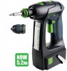 FESTOOL 564553 14.4V C15Li 5,2 Plus CORDLESS DRILL DRIVER IN SYSTAINER (2 x 5.2Ah BATTERIES) £319.95 Festool 564553 14.4v C15li Cordless Drill Driver In Systainer
Now With 2 X 14.4v 5.2ah Li-ion Batteries!
The Perfect Shape.
• Impressive Ergonomics: Compact,