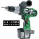 HITACHI DV14DL 14.4VOLT LITHIUM-ION COMBI HAMMER WITH 2 x 3AMP BATTERIES & 43PC BIT SET FREE �219.95
