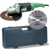 HITACHI G23SR 110V 9INCH ANGLE GRINDER 2000W WITH CASE & DIAMOND BLADE �79.95 Hitachi G23sr 110v 9inch Angle Grinder 2000w With Case & Diamond Blade
&nbsp;
**********special Offer**************
&nbsp;
Supplied With Carry Case & Hitachi Diamond Blade Free!!  Features