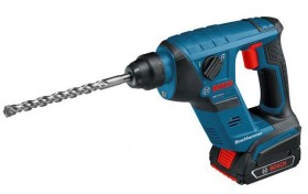 BOSCH GBH 18 V-LiCP 18v SDS+ CORDLESS COMPACT HAMMER DRILL WITH 2 x 1.5AMP LITHIUM BATTERIES, CHARGER & L-BOXX